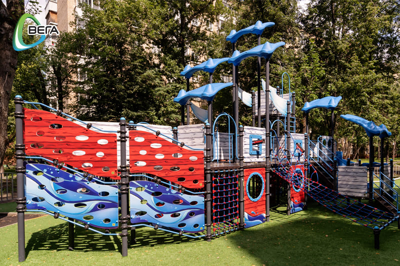 Детские площадки купить в Москве, детские спортивно-игровые площадки от  ВегаГрупп