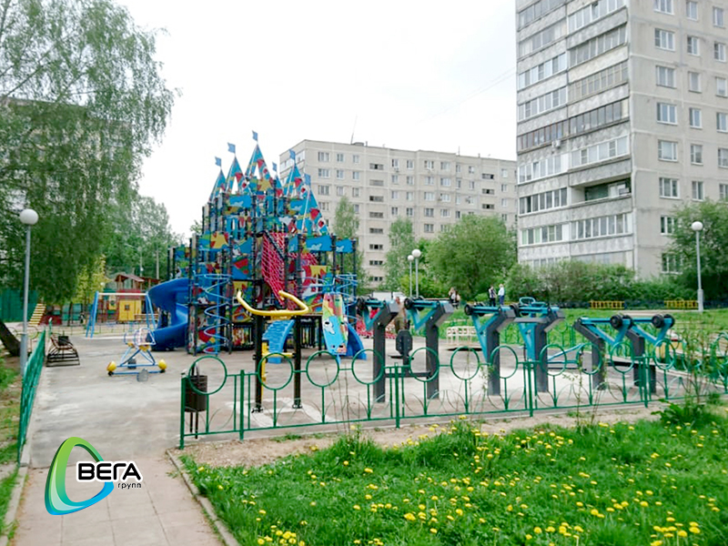 детская площадка от ВегаГрупп в г. Красногорске